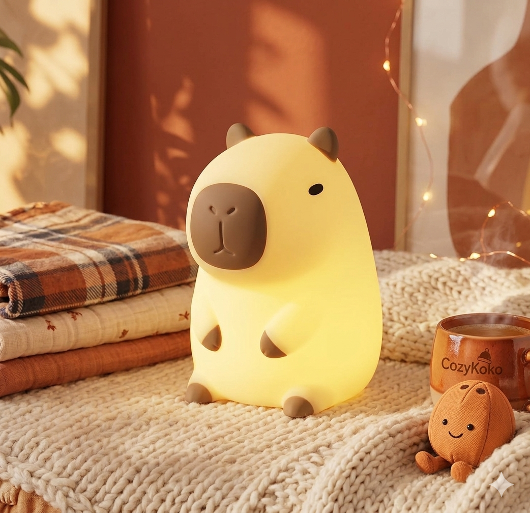 Capybara Night Lamp