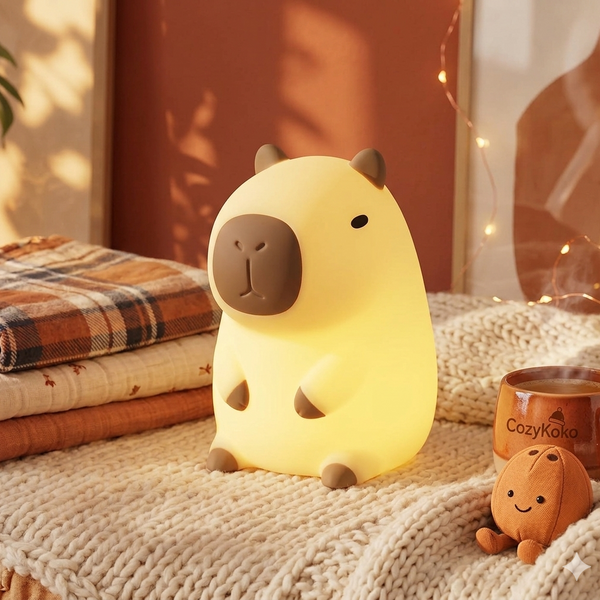 Capybara Night Lamp