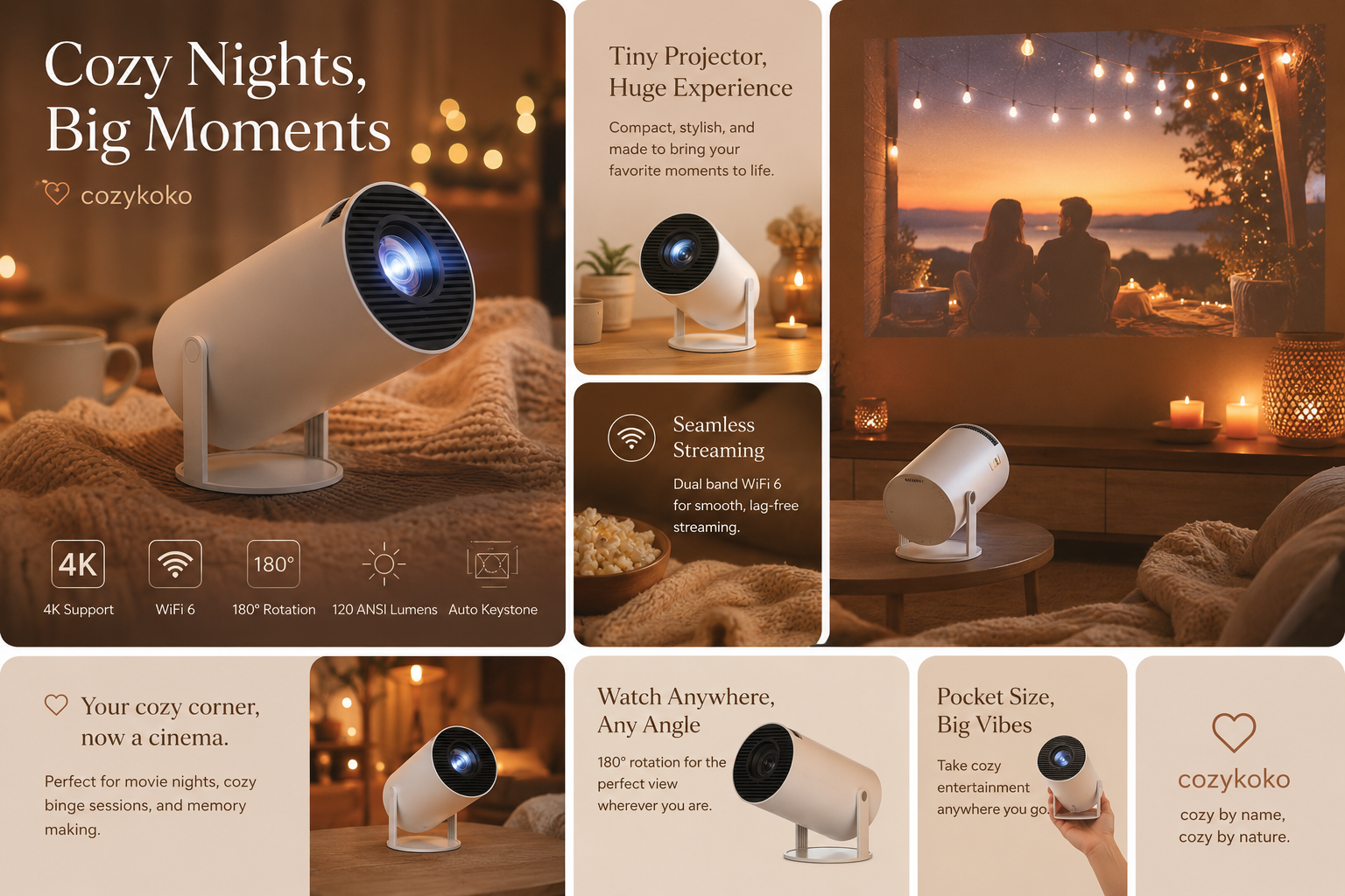 Portable Small Projector